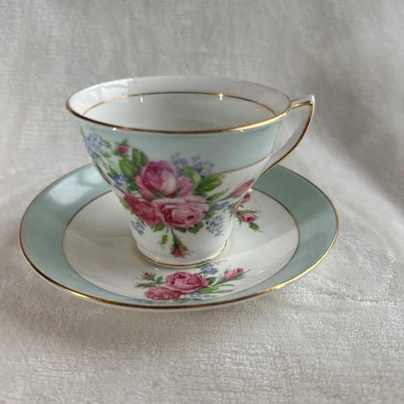 Rosina Dining Rosina Bone China Tea Cup And Saucer Floral Design